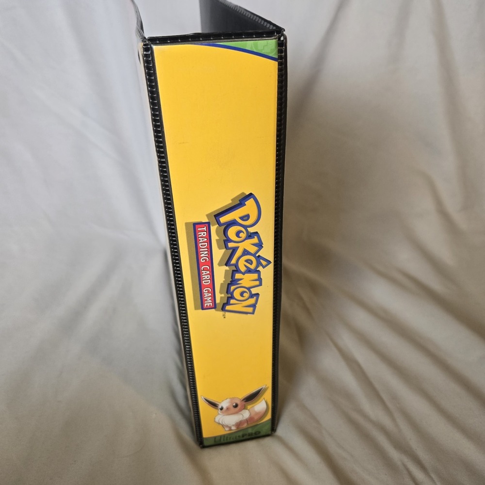 Vintage 1999 Pokemon TCG Wizards of the Coast Ultra PRO 3 Ring Binder Snorlax - Picture 2 of 12